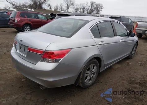 2012 Honda Accord 2.4 Lx-P из США, поврежденный, VIN 1HGCP2F40CA071391